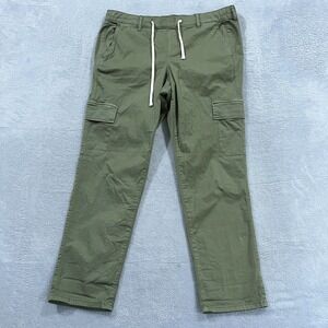 Torrid Cargo Pants Womens 0R Olive Green Weekend Straight Drawstring Pockets